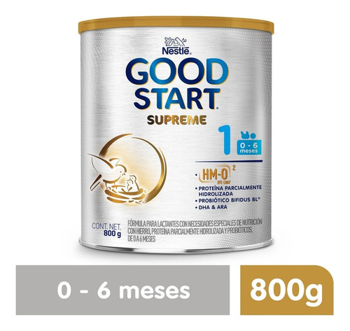 Nestle Good Start Supreme Fórmula Infantil 800 G Etapa 1 Sabor N/A