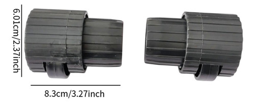 2 Piezas Equipo De Gimnasia Rollers Para 50 Mm Dia Interior