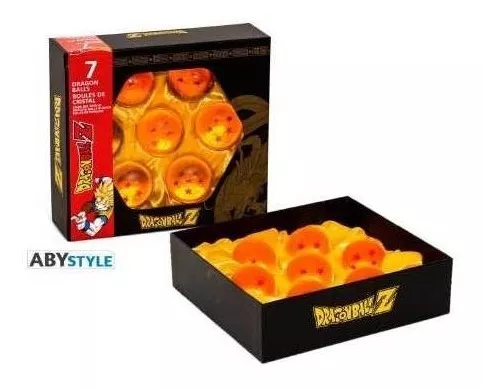 Conjunto Completo Esferas do Dragão Dragon Ball Z Abysse : :  Papelaria e Escritório