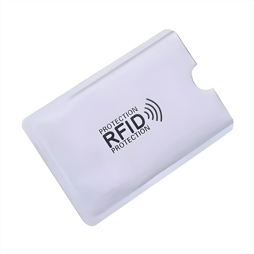 Pack 10u Sobre Protector Robo Tarjeta Rfid Crédito Y Débito