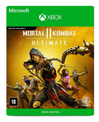 Mortal Kombat 11 Ultimate Edition Xbox One/series/pc