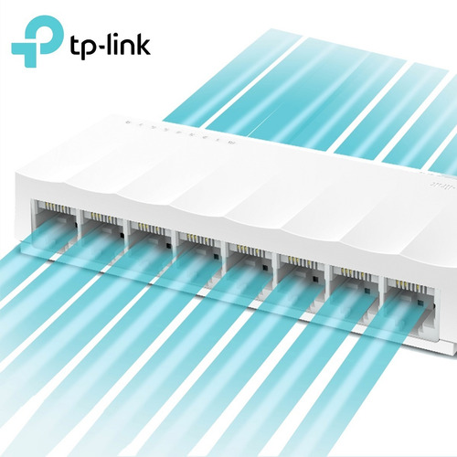 Switch Tp-link Ls1008 8 Pts Red 10/100mbps Ethernet Rj45
