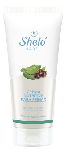 Crema Nutritiva Para Peinar Sheló Nabel 