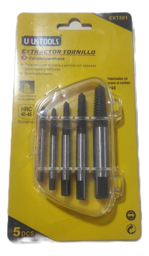 Extractor P/tornillos Uyustools 5 Pcs 