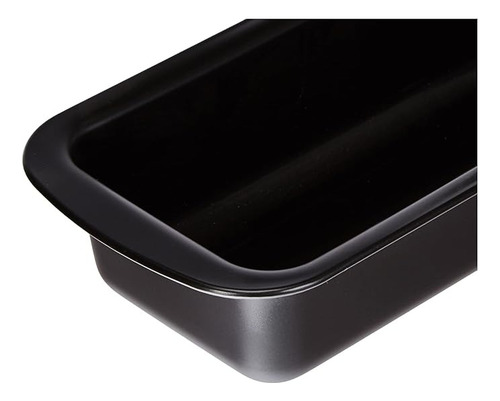 Molde Para Hornear Pan 25cm Ballarini Aluminio Antiadherente Color Negro