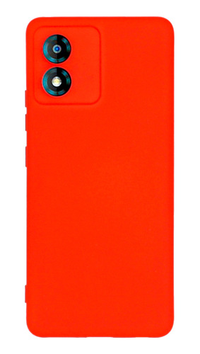 Protector Motorola Moto E13 Engomado Color Rojo