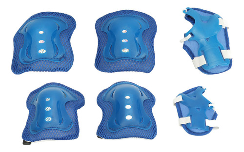 Rodilleras Y Coderas Blue Kids, Esponjas Suaves Para Patinaj