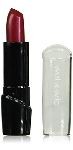 Barra De Labios Con Acabado De Seda Wet N Wild, Solo Granate