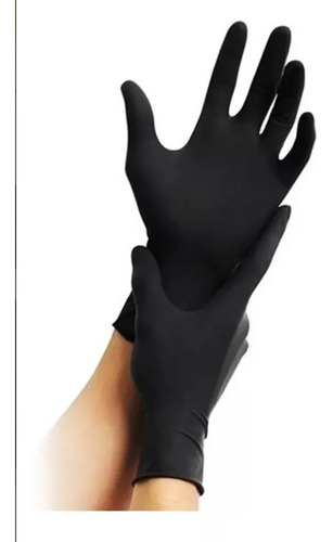 Guantes De Nitrilo Examinacion Ch-med-gde X 100 Unidades