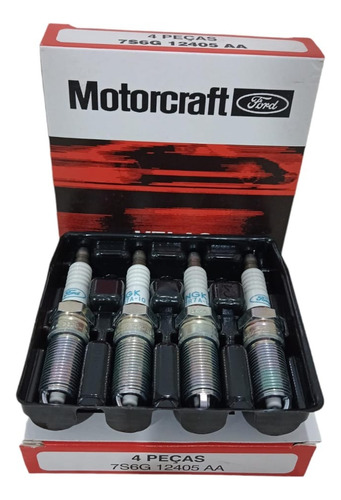 Juego Bujias Motorcraft Cobre Fiesta Kinetic 1.6 16v Sigma