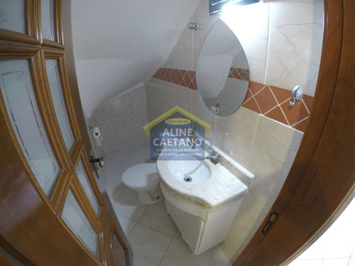 Imagem 16 de 30 de Sobrado Maravilhoso 3 Dorms, No Canto Do Forte,com Planejados. - Vant4171