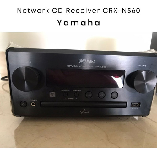Equipo Yamaha Crx-n560 Networker Cd Receiver + Subwoofer +bt