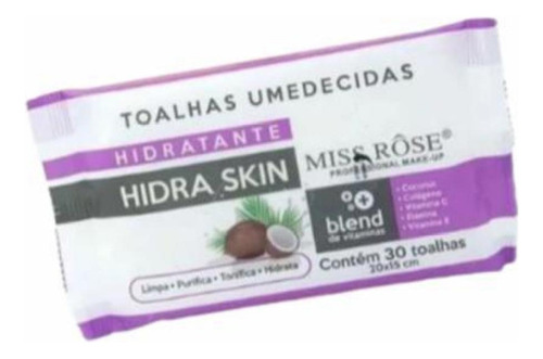 Lenço Hidratante Hidra Skin