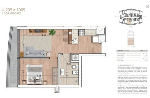 Venta De Apartamento De 1 Dormitorio En Ventura Carrasco