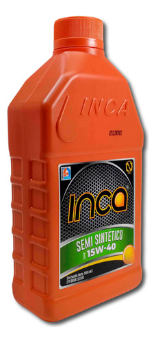 Aceite De Motor 15w40 Semisintetico Original Inca