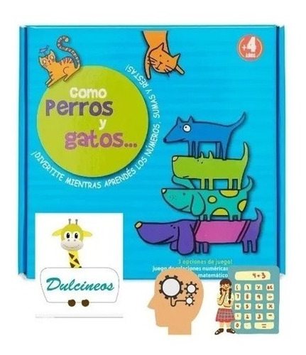 Como Perros Y Gatos 3 En 1 Juego De Relaciones Numéricas