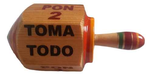 9 Juguetes Típicos Mexicanos Yoyo Trompo Balero Damas Chinas Madera (Usado)
