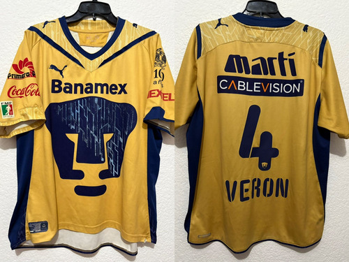 Jersey Pumas Unam Talla L 4 Verón Oro Puma (Usado)