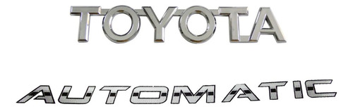 Emblema Toyota E Adesivo Automatic Toyota Hilux