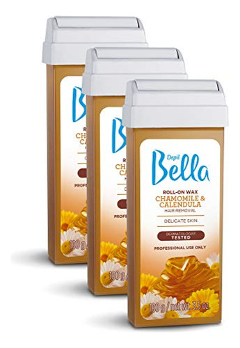 Cera Depilatoria  Depil Bella Roll On Wax Depilatorio Manzan