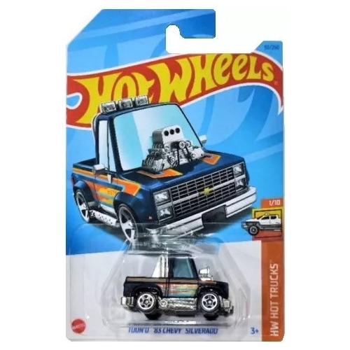 Genial Camioneta Hot Wheels Chevy Toon'd 83 Chevy Silverado