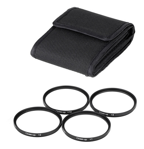 Kit De Filtros De +1 +2 +4 +10 Juego De Lentes Para 52 Mm
