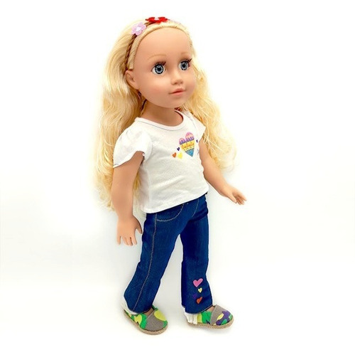 Imagen 9 de 10 de Witty Girls Anna Muñeca 45cm /18 PuLG Original American Our