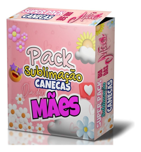 1500 Artes P/ Canecas Dias Das Mães + Mockups + Pack Extra