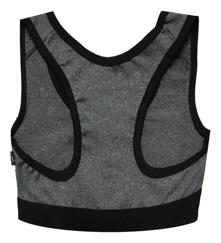 Top Deportivo Mujer Entrenamiento Body Therm Gris Oscuro Xxl