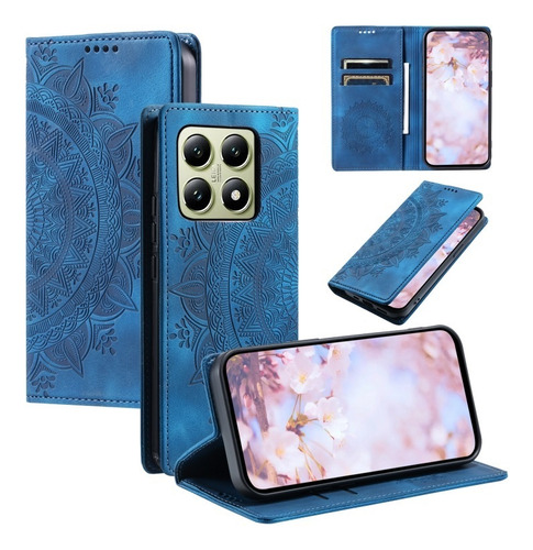 Funda Antichoque Con Estampado Vintage For Xiaomi 14t Pro