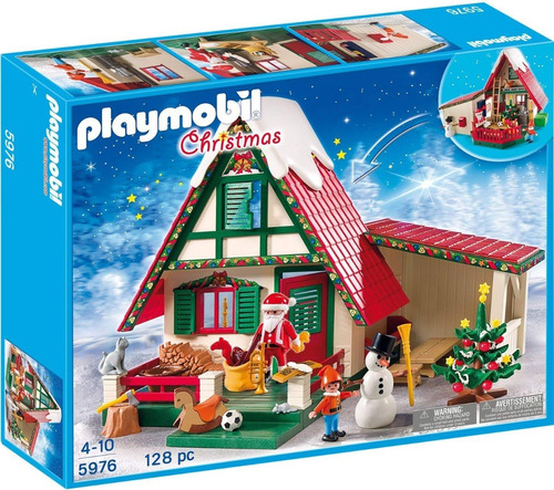 Playmobil Navidad 5976 Casa De Papa Noel En Stock