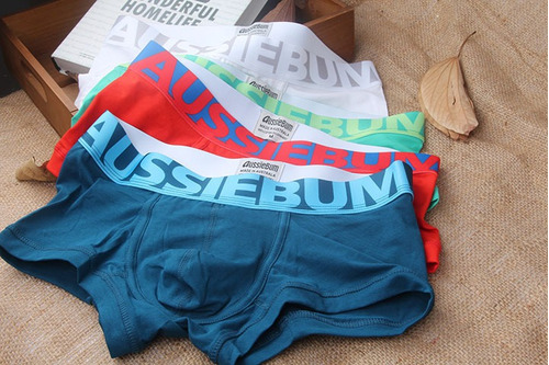 Boxer Aussiebum Tecnologia Seda De Leche Ultra Suave Calzon