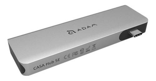 Hub Adam Elements Casa 5e 5 En 1 Usb 3.1 Usb Usb C Gris