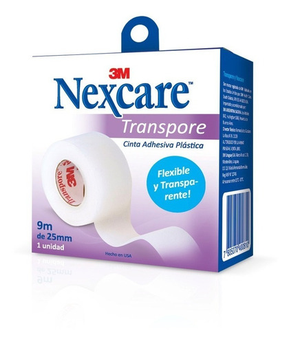 Cinta Nexcare Transpore 25mm X 9m