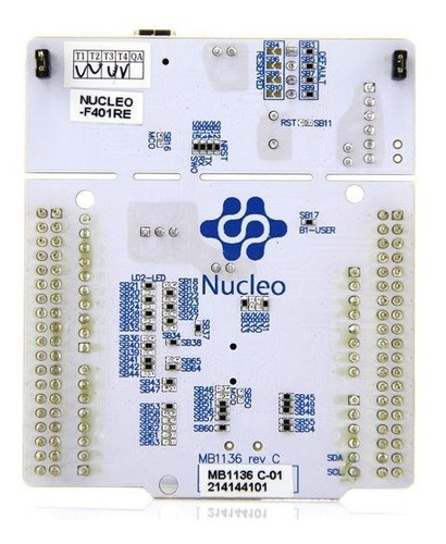 Imagen 3 de 6 de Tarjeta De Desarrollo St Nucleo F401re - Stm32, Arduino, Arm