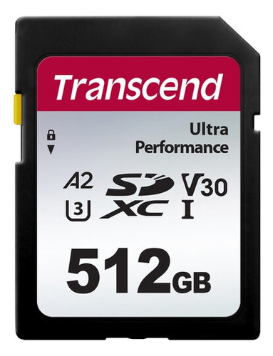 Memoria Transcend 512gb 340s Uhs-i Sdxc 160mb/s Ultra