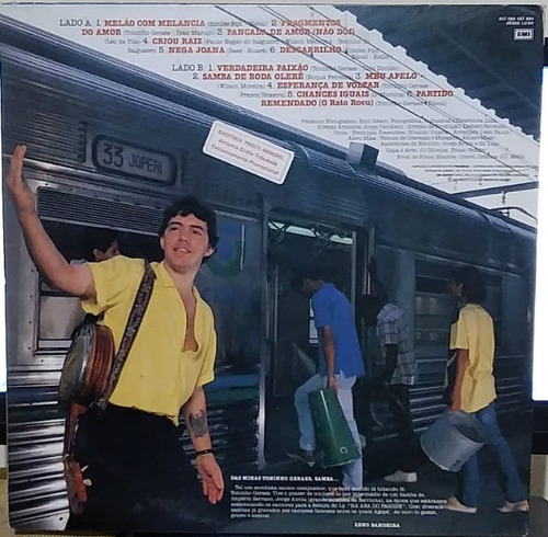 Lp Toninho Gerais Chances Iguais Promocional Com Encarte (Usado)