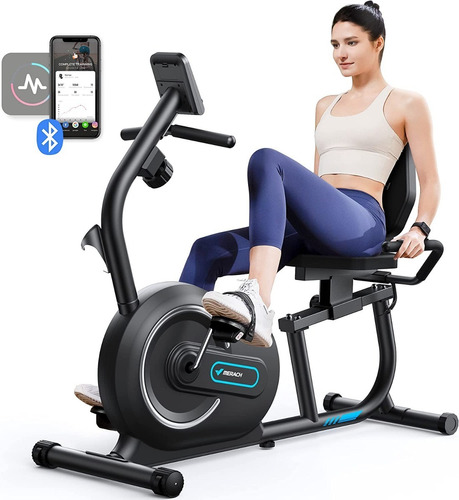 Bicicleta Para Ejercios Fecuencia Cardiaca App Con  Bluetoot