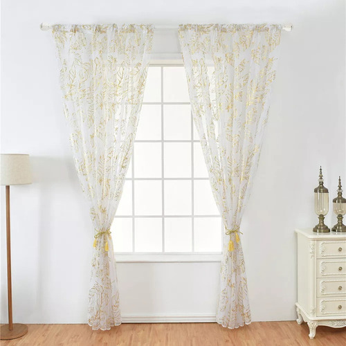 Tul Ventana Puerta Cortina Cortina Dormitorio Sala De Estar