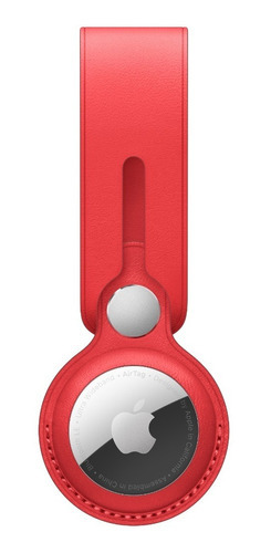 Etiqueta Loop De Cuero Para Airtag Apple Color (Product)Red - Distribuidor Autorizado