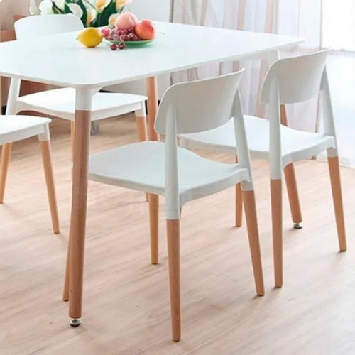 Imagen 3 de 8 de Pack X 4 Sillas De Comedor Milán