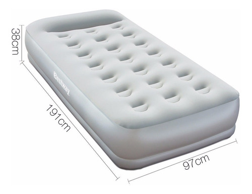Colchon Inflable Aeroluxe 1p 191x97x38 Cms (envio Gratis)+