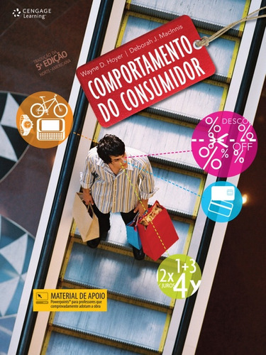 Comportamento do consumidor, de Hoyer, Wayne. Editora Cengage Learning Edições Ltda., capa mole em português, 2011