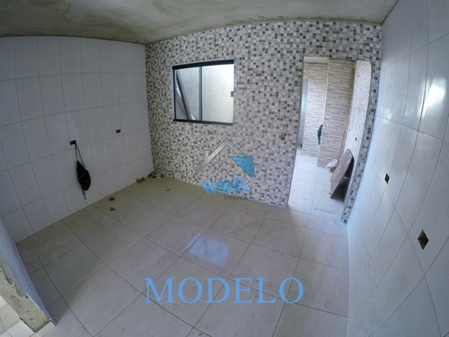 Imagem 19 de 28 de Sobrados À Venda Na Região Do Vitória Régia, Com Dois Quartos, Sala, Cozinha, Edícula Com Banheiro E Banheiro Social, Ainda Em Fase De Construção. - Ca02085 - 70728179