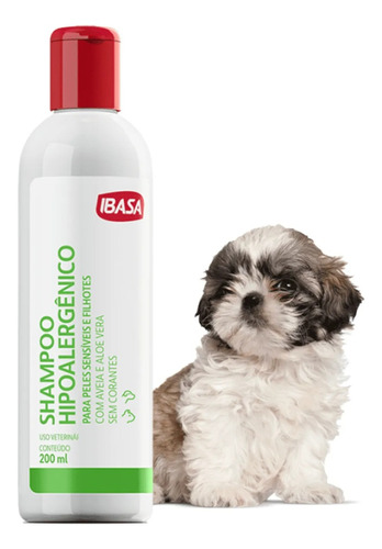 Shampoo Hipoalergenico  Perros Y Gatos 200 Ml. Ibasa