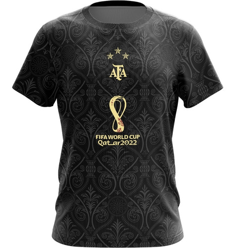 Camiseta Argentina Campeones Black Edition #2 Envio Gratis