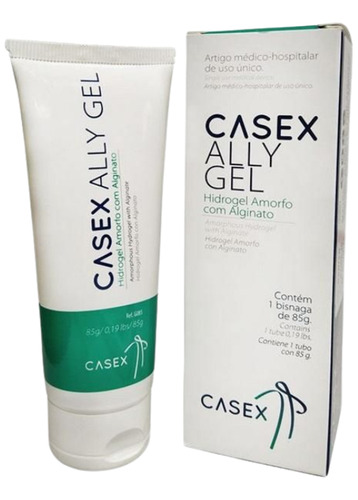 Pomada Hidrogel Com Alginato - 1 Tubo 85g Ally Gel Tipo De Embalagem Tubo Fragrância Sem Tipos De Pele Todas
