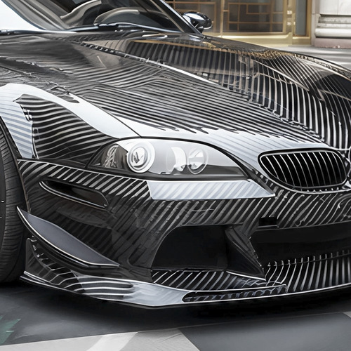 Vinil Automotriz Full Wrap Textura De Fibra 1.52x18 Mts