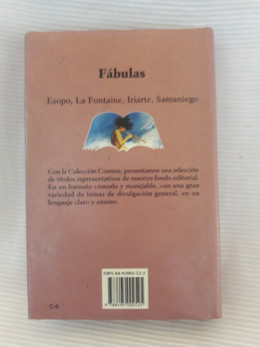 Imagen 2 de 5 de Fabulas Esopo Iriarte Samaniego Edimat Coleccion Cosmos