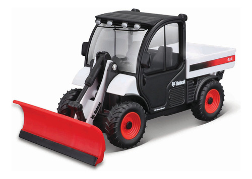 Miniatura Trator Bobcat Toolcat 560 W/ Snow Plow